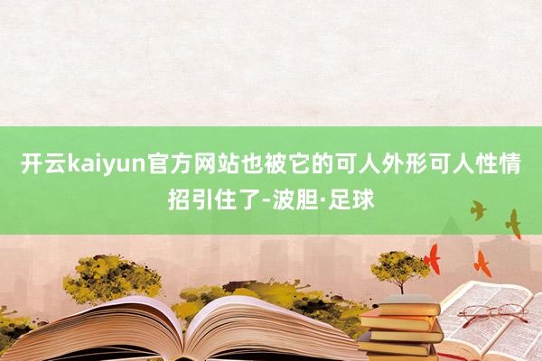 开云kaiyun官方网站也被它的可人外形可人性情招引住了-波胆·足球