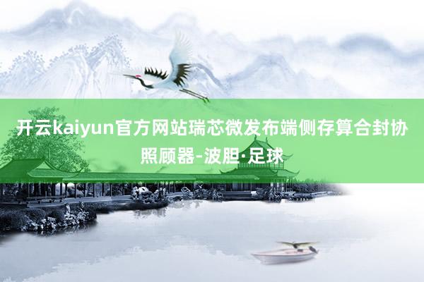 开云kaiyun官方网站瑞芯微发布端侧存算合封协照顾器-波胆·足球